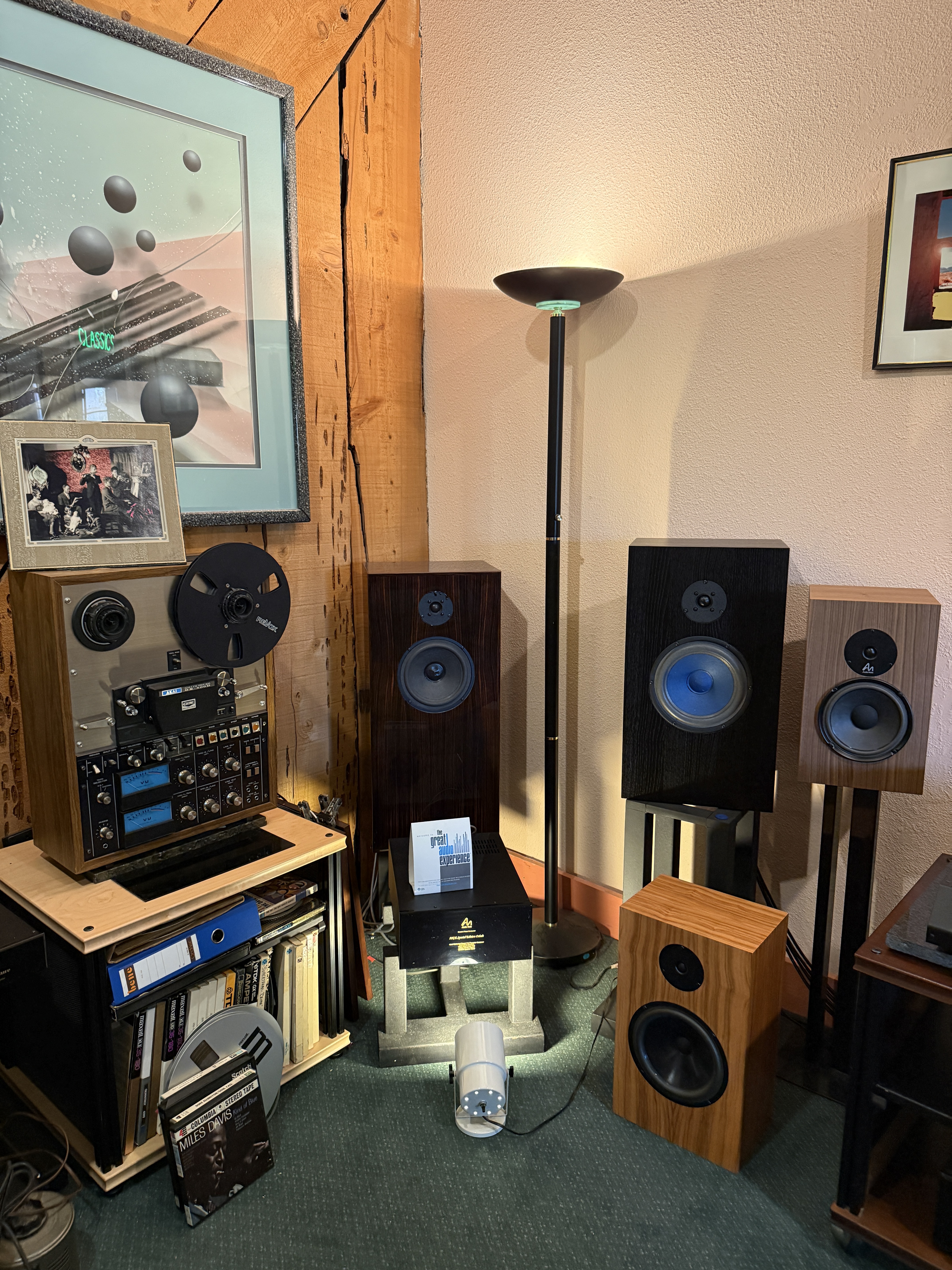 Speaker setup